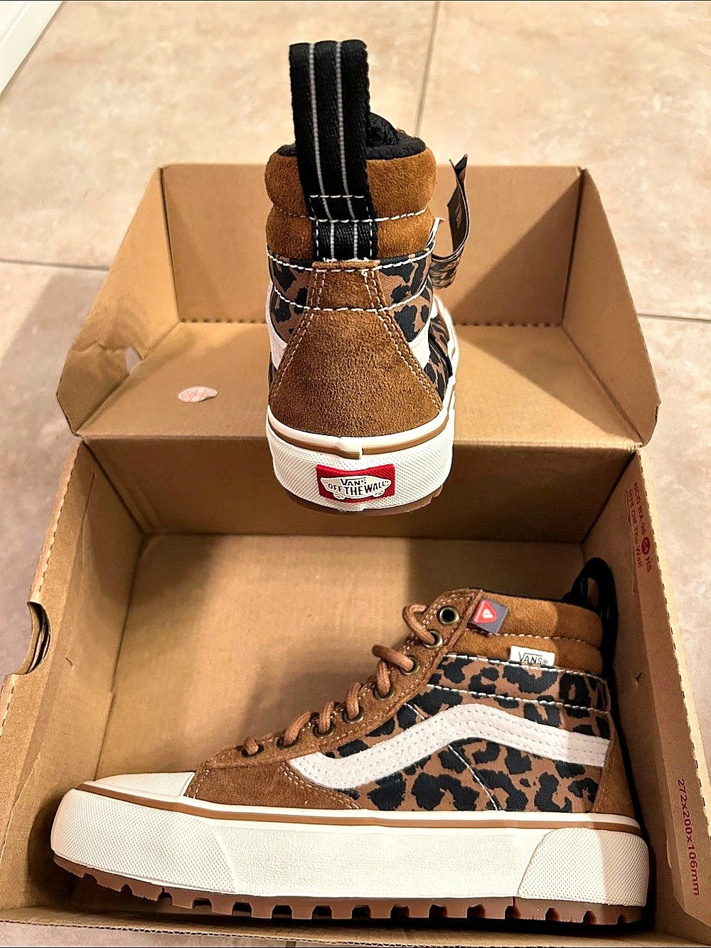 Vans Sk8-Hi MTE-2 Animal Print High Top Sneakers